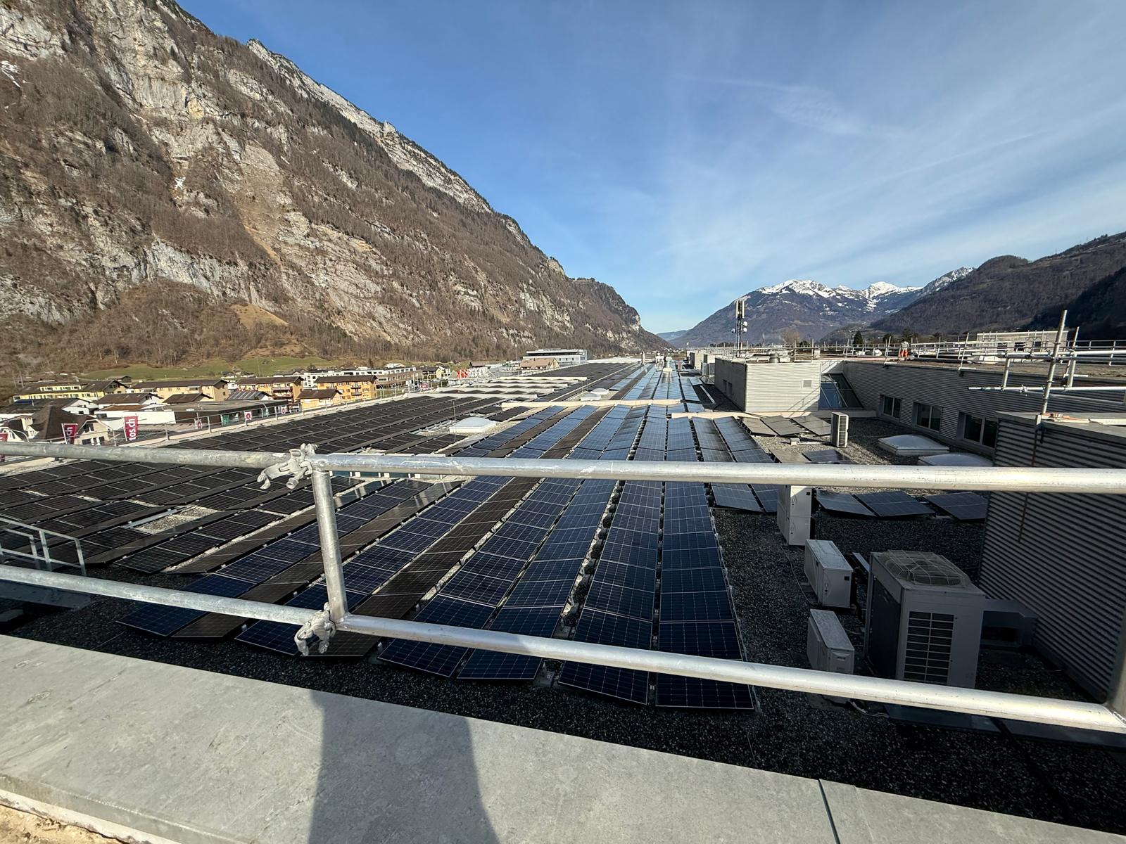 Solargerüst Winterthur